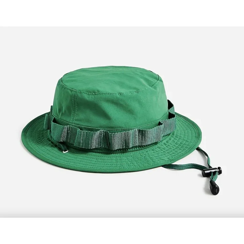 J Crew Mini Boonie Green Hat NEW Style BJ132 - Picture 1 of 4
